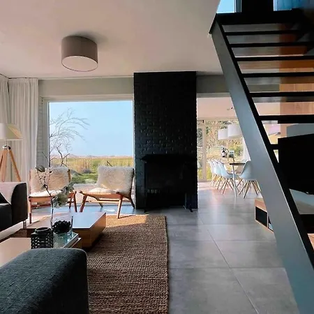 Luxe 8 Persoons 'golfvillatexel' Vlakbij Zee * De Cocksdorp